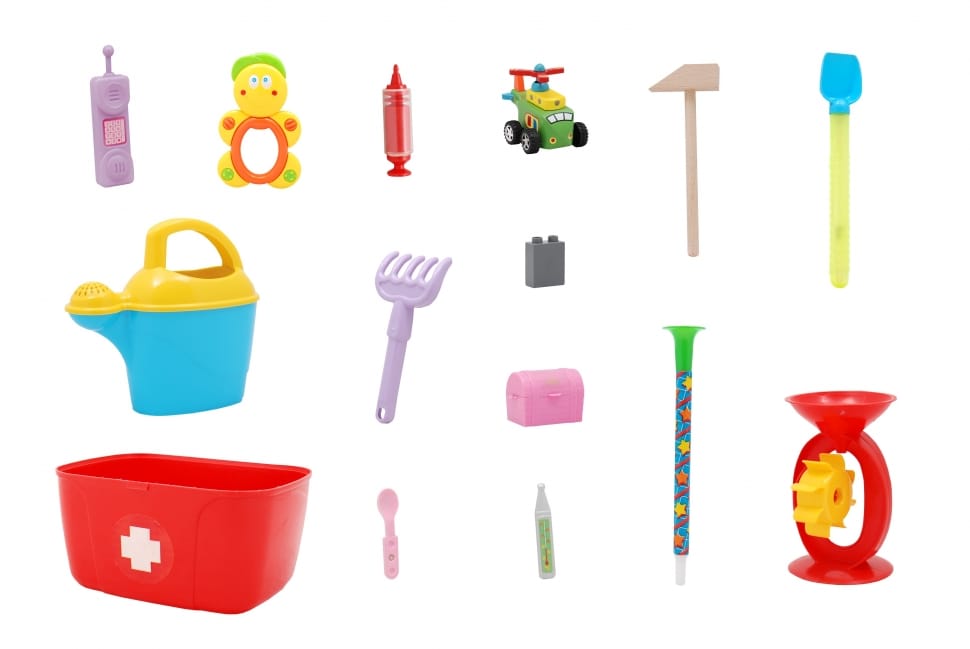 Close-Up, Toys, Playing, Child, Plastic, white background, cut out preview