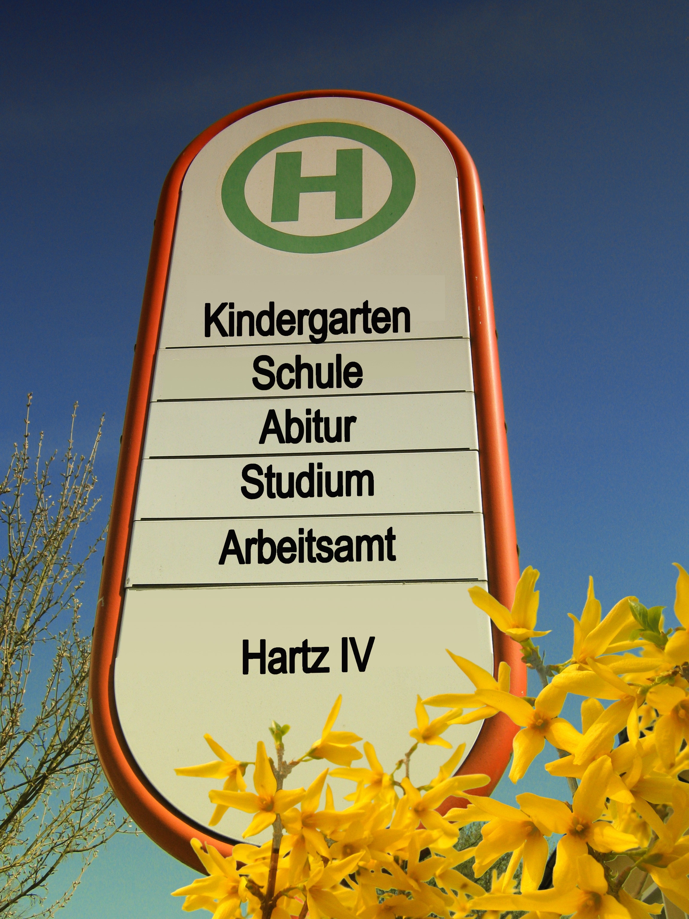 Kindergarten Schule Abitur Studium Arbeitsamt Hartz Iv Sign Free Image Peakpx