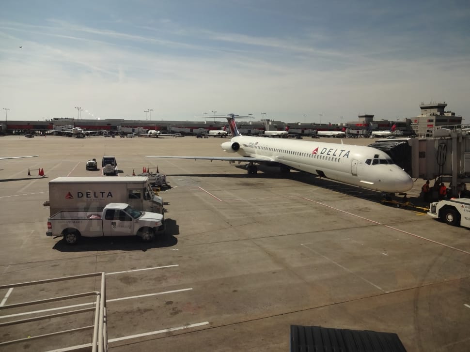 Atlanta, Aircraft, Delta Airlines, Usa, airplane, transportation preview