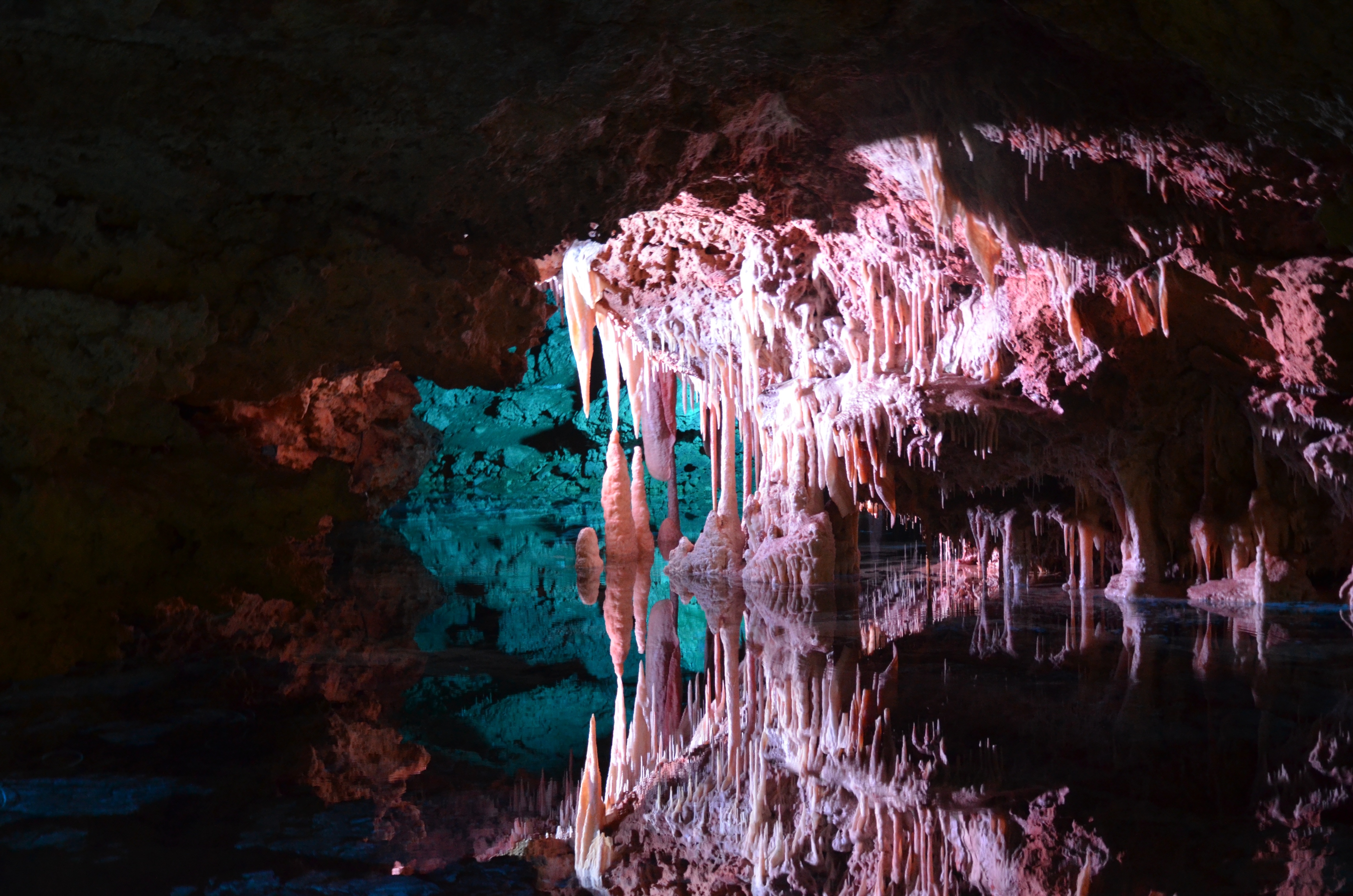 beige stalactite