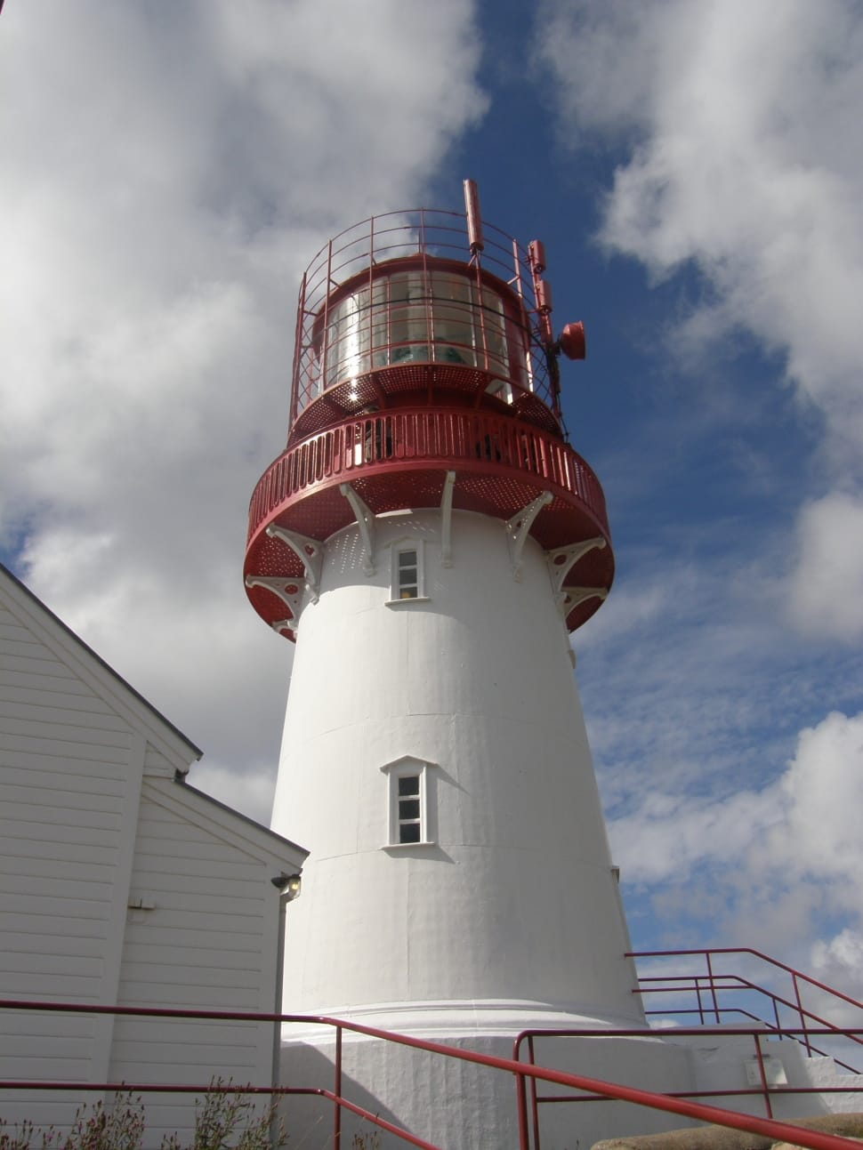 white and red lighthouse tower preview