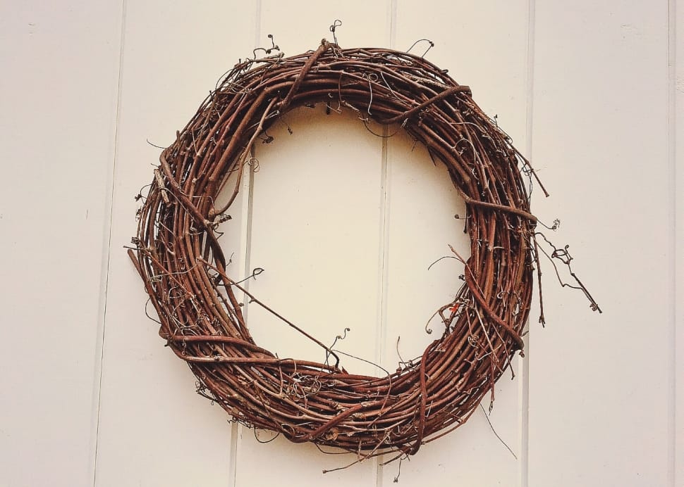 brown twig wreath preview