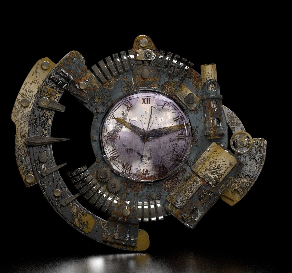Grunge, Gear, Fantasy, Clock, Steampunk, accuracy, time preview