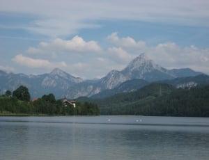 body of water beside mountain photo during day time thumbnail