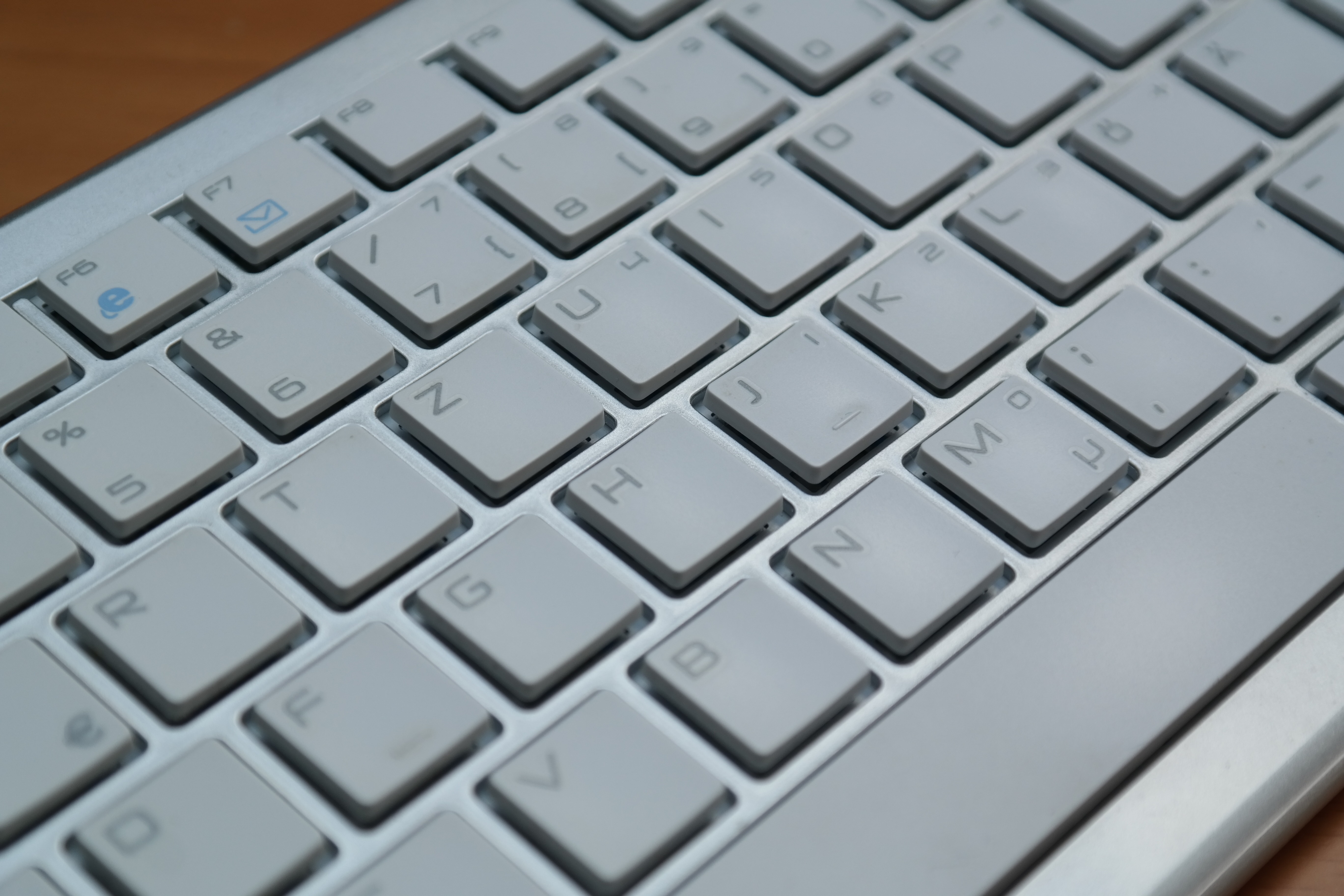 white computer keyboard