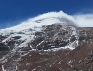 Volcano, Chimborazo, Mountain, Rock, cloud - sky, sky thumbnail