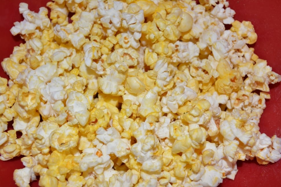 yellow and white popcorn lot preview