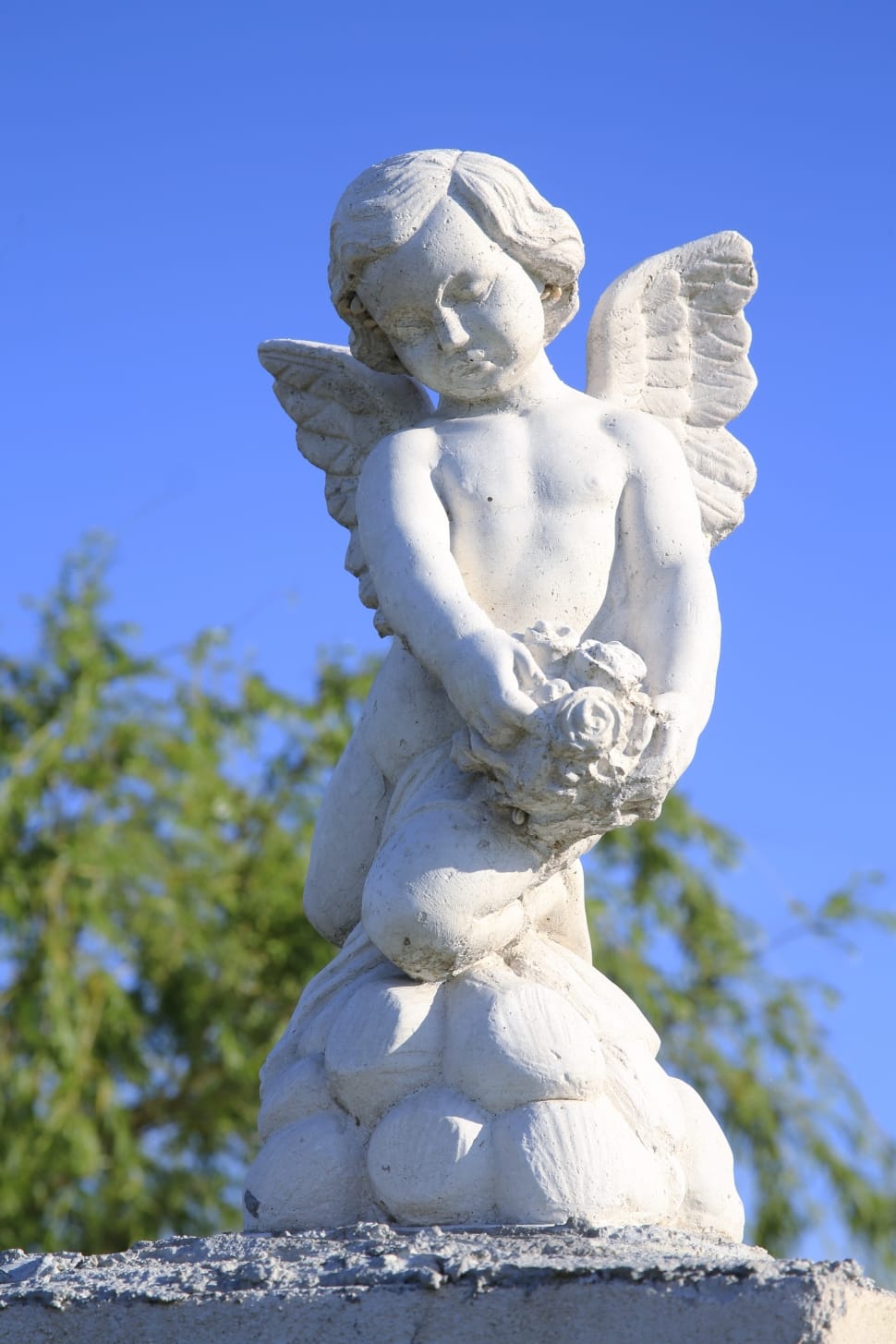 Cherub, Cloud, Wings, Catholic, Angels, statue, sculpture preview