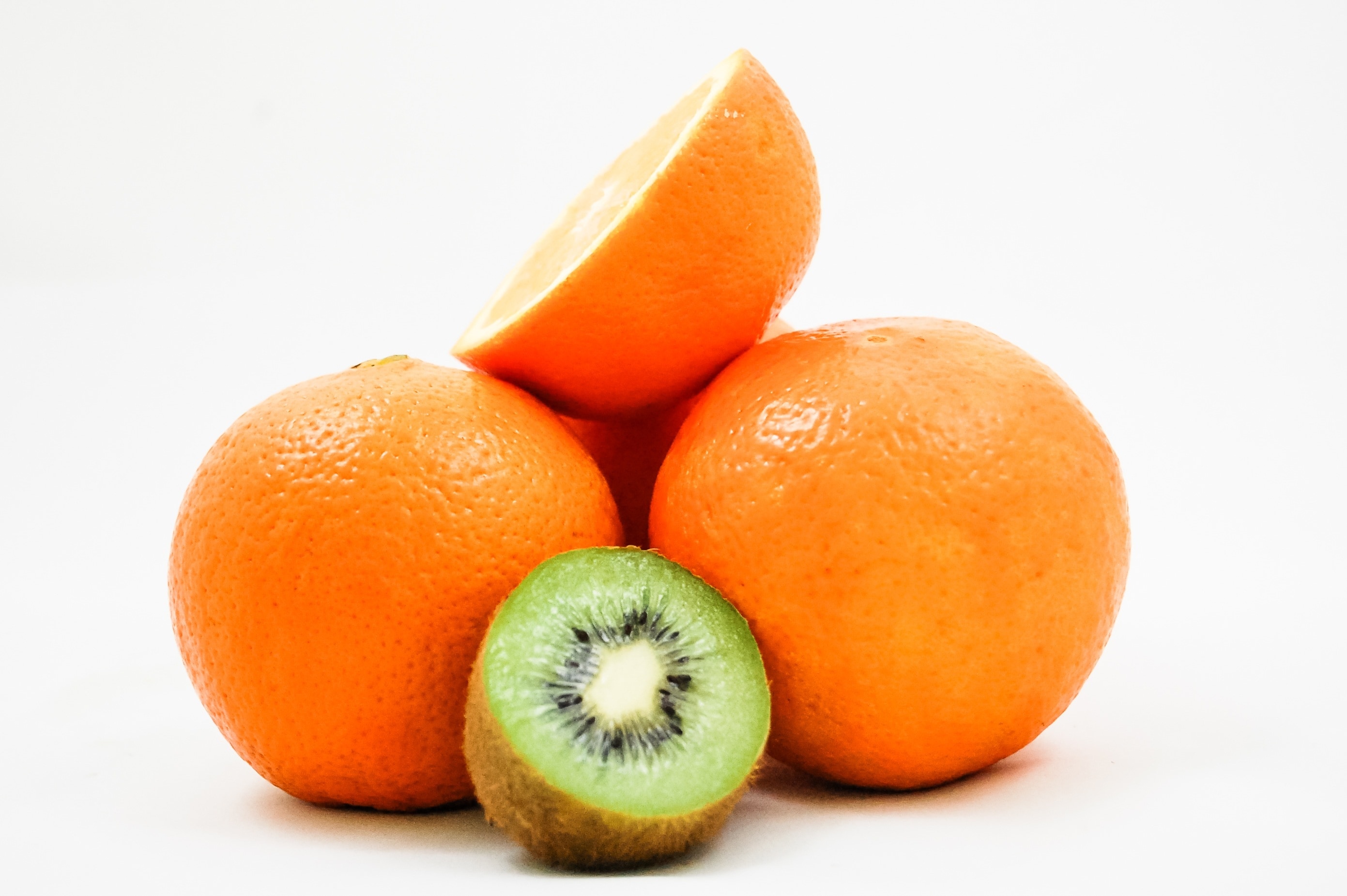 kiwi and oranges