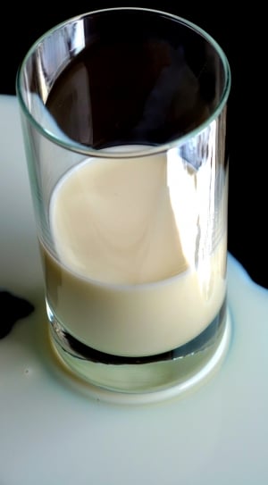 Milk, Glass, White, Sheds, Drink, drinking glass, food and drink thumbnail