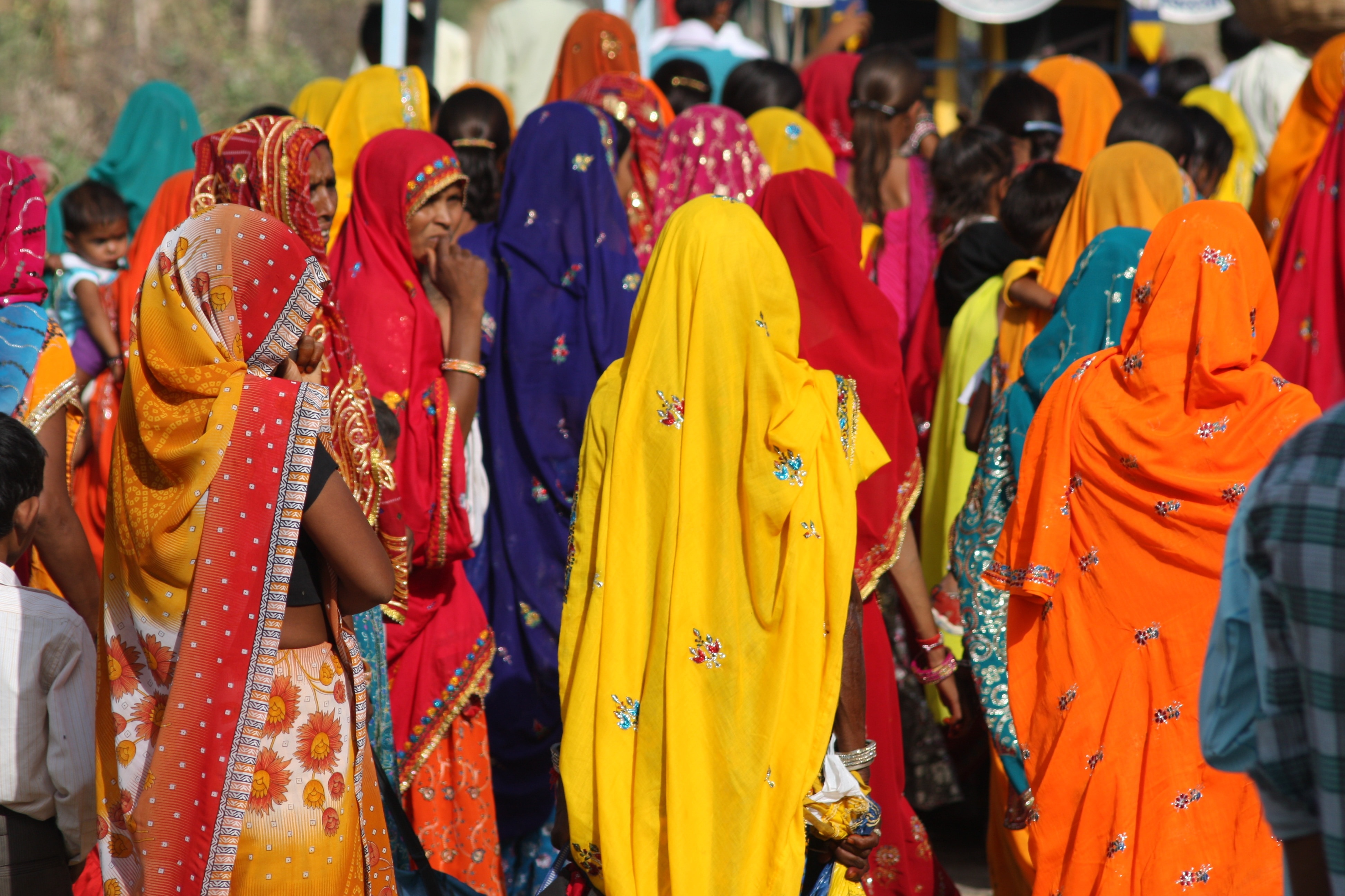 Saree, Women, India, Wedding, clothing, traditional clothing