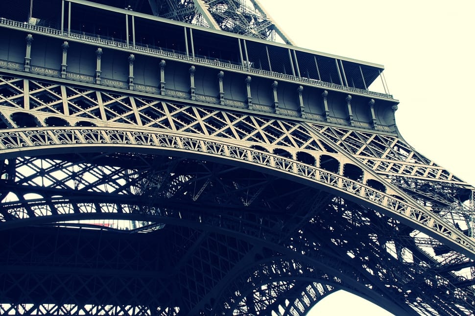 low angle photography of eiffel tower preview