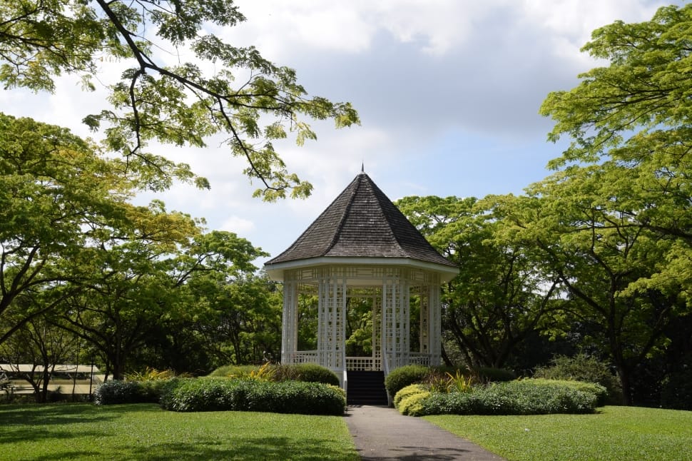 Bandstand, Botanical Garden, Singapore, tree, outdoors preview