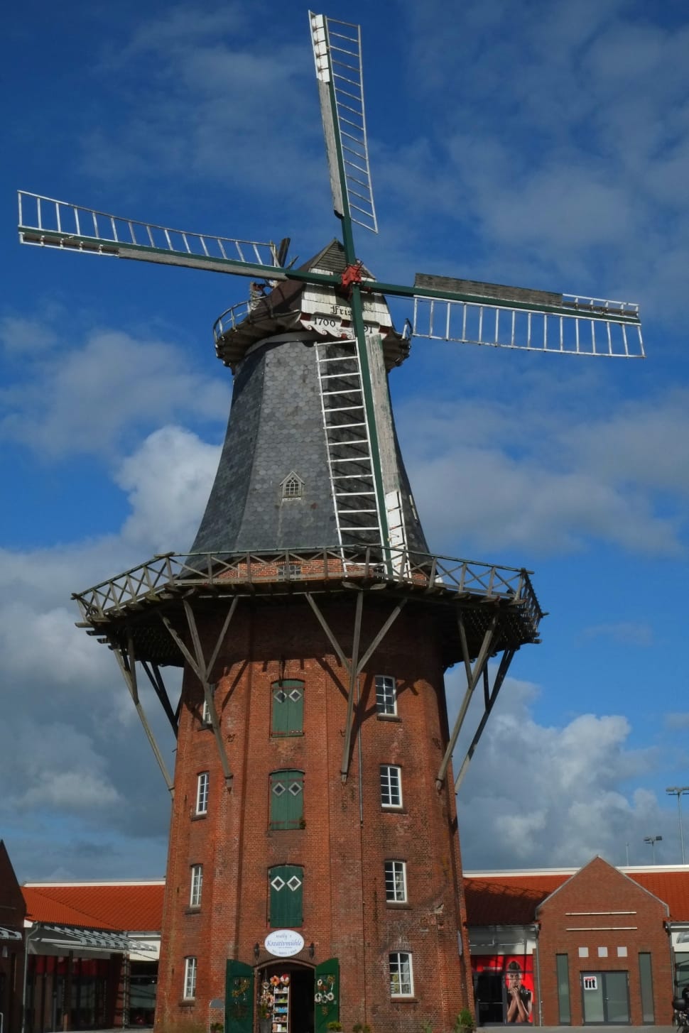 grey and brown windmill preview