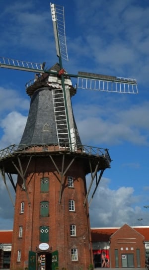 grey and brown windmill thumbnail
