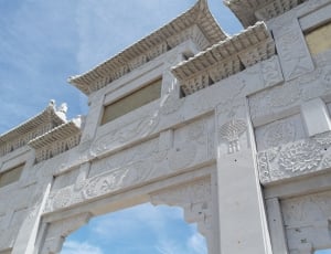 white concrete temple gate thumbnail