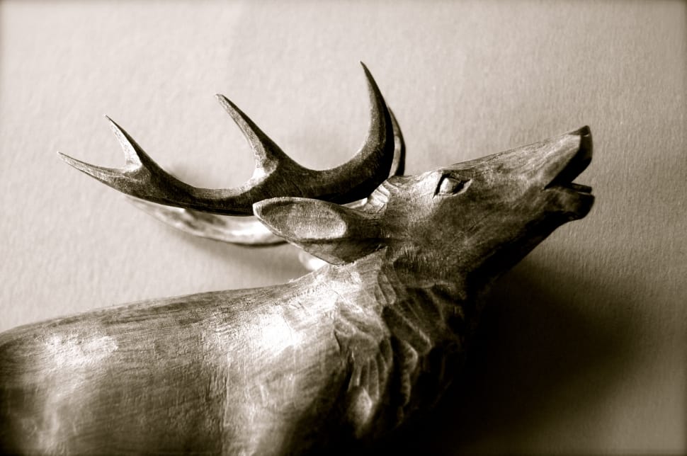 brown moose sculpture preview