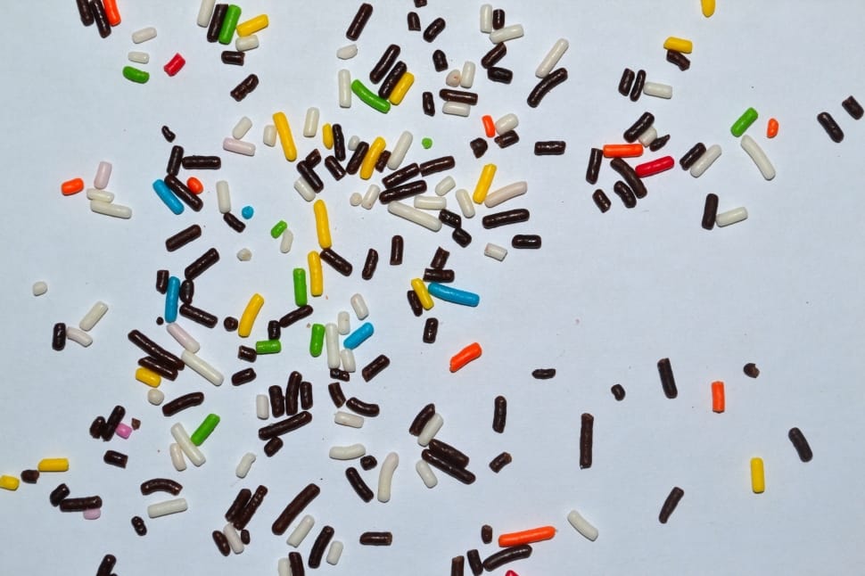 Colorful, Sprinkles, Chocolate, Meises, studio shot, backgrounds preview