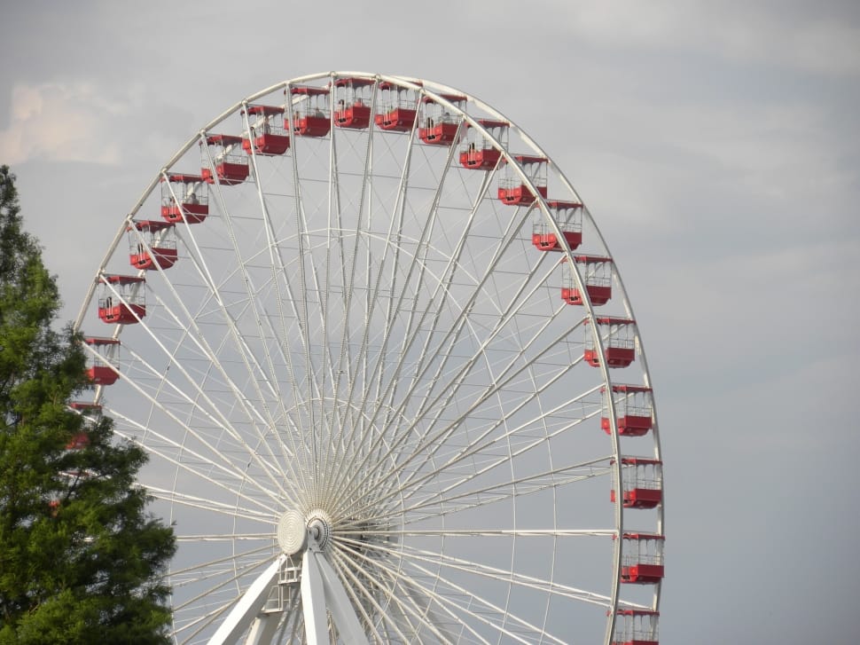 Amusement, Seats, Fair, Ferris Wheel, ferris wheel, amusement park preview
