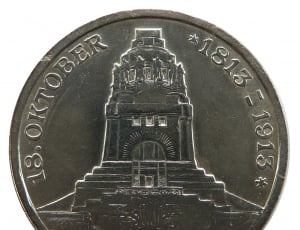 18 oktober 1819-1913 silver round coin thumbnail