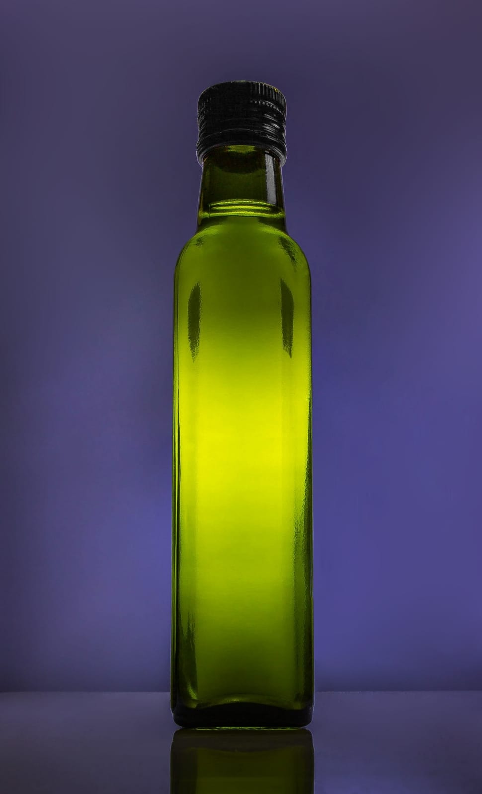 green glass bottle preview