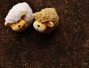 two sheep plush toy thumbnail