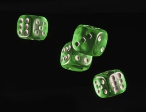 green and white dices thumbnail