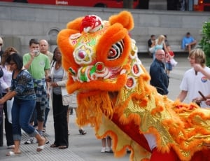 Costume, Dragon, Festival, Chinese, animal representation, childhood thumbnail