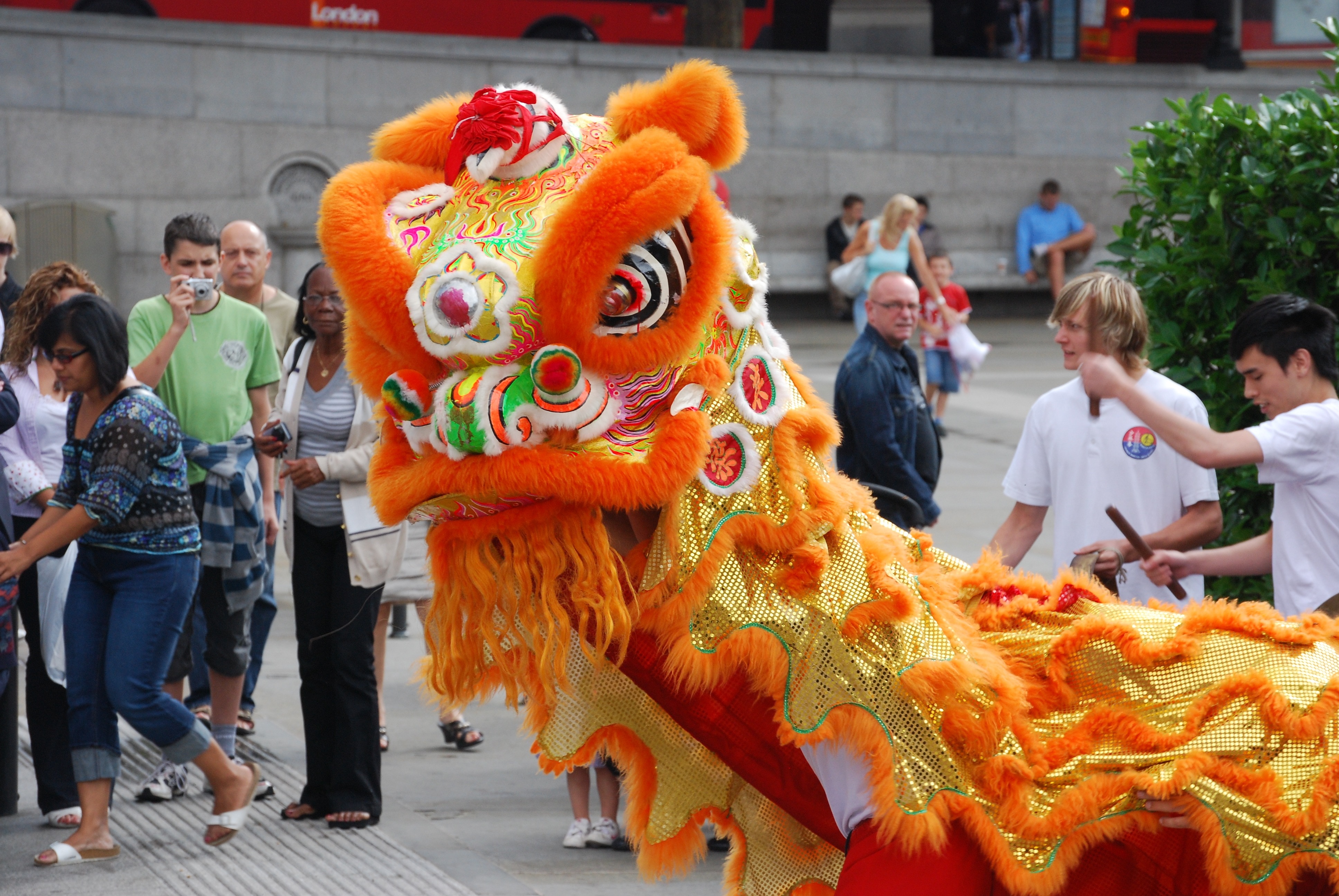 Costume, Dragon, Festival, Chinese, animal representation, childhood