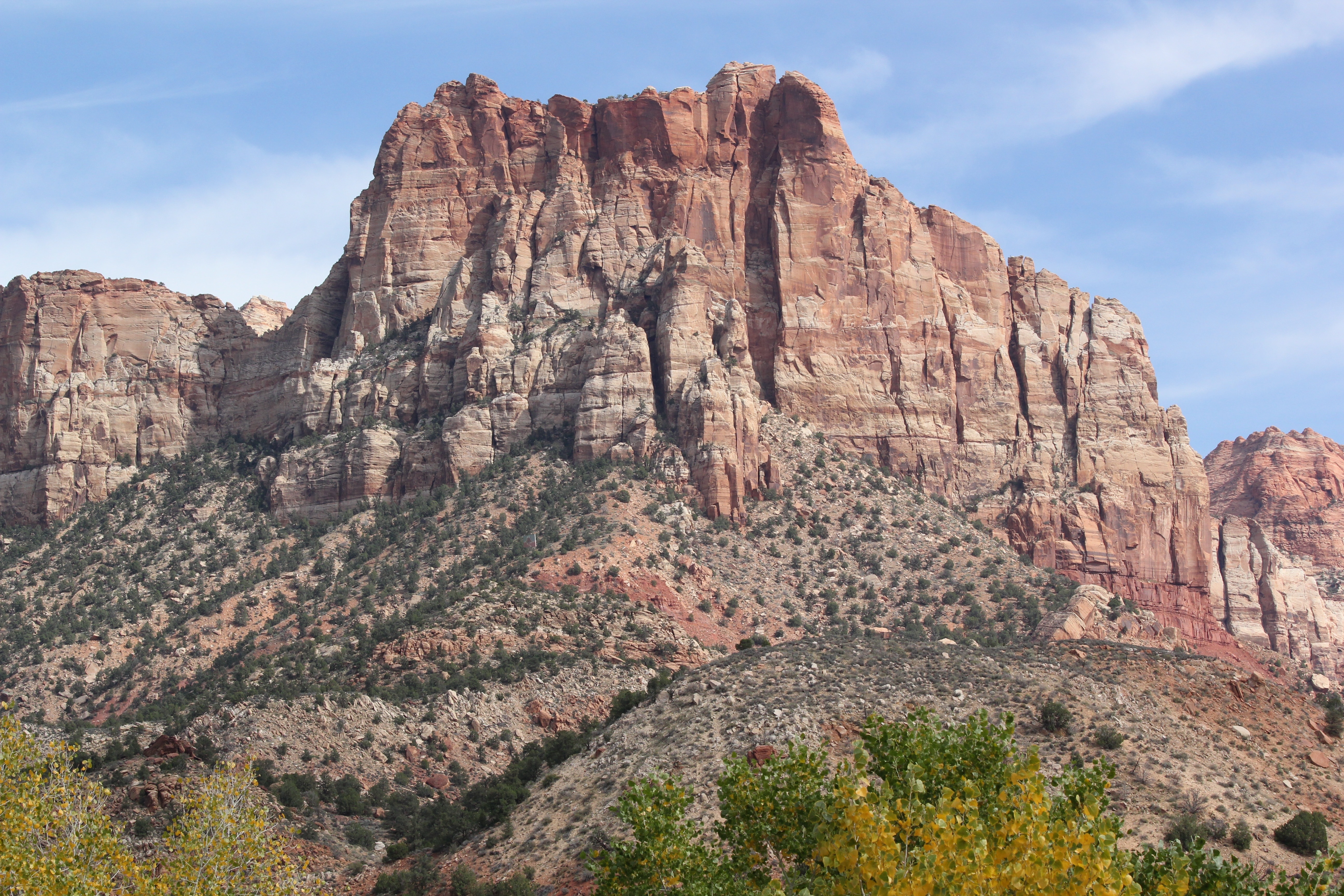 Utah, Hiking, Zion, National Park, rock - object, rock formation