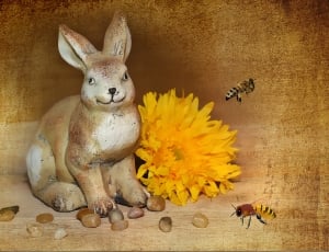 Dekohase, Easter Bunny, Hare, Flower, easter, celebration thumbnail