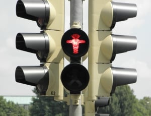 Traffic Lights, Red, Little Green Man, stoplight, red thumbnail