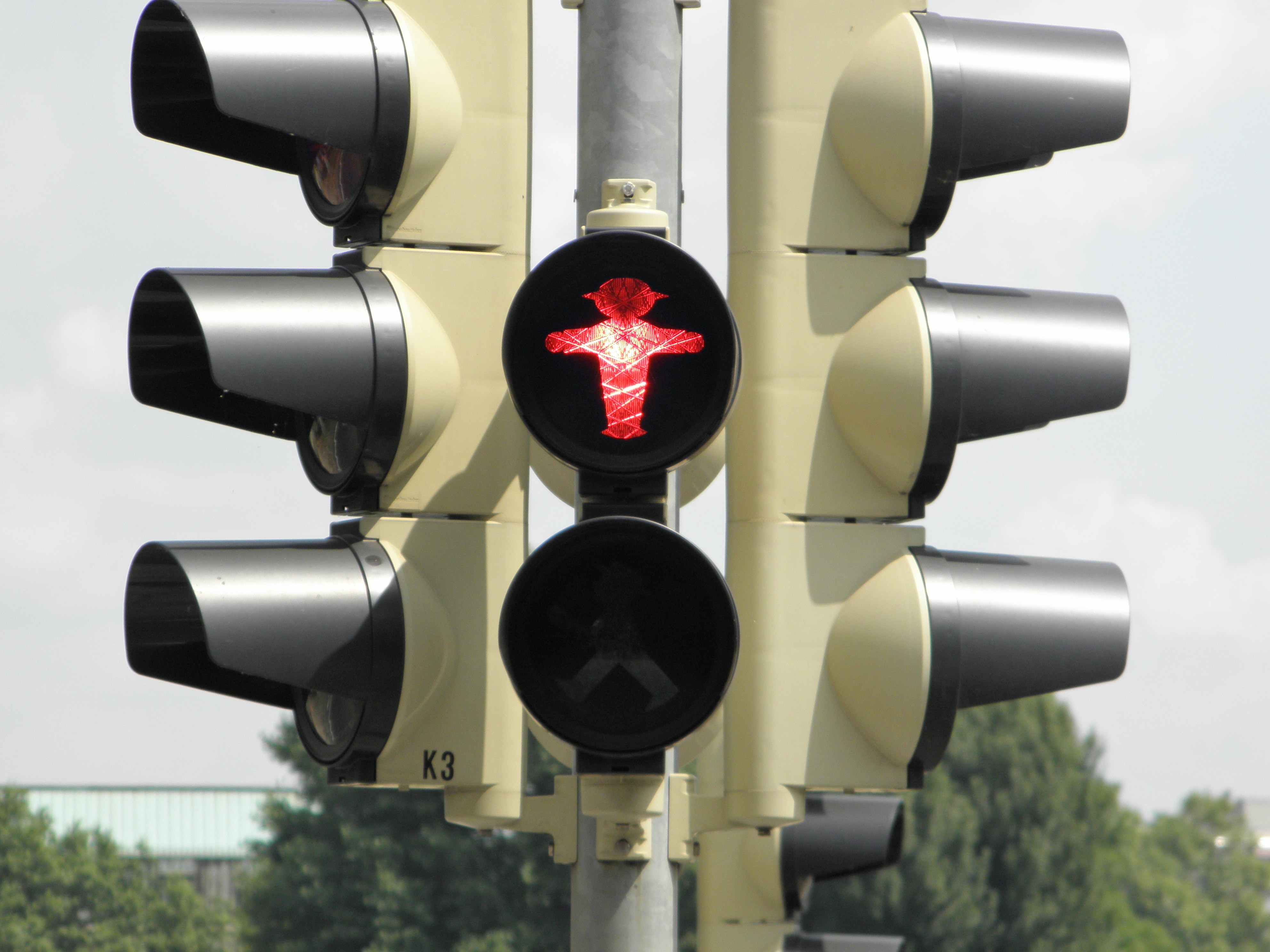 Traffic Lights, Red, Little Green Man, stoplight, red