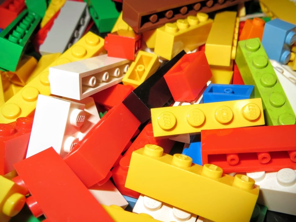 Children, Game, Lego, Multicolor, Bricks, multi colored, variation preview