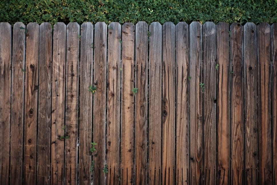 brown wooden fence preview