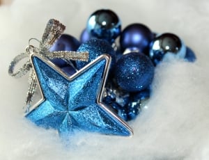 blue beaded with star decor thumbnail