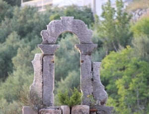 Croatia, Monument, Cemetery, Gateway, tombstone, cemetery thumbnail