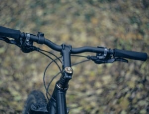 black mountain bike handle bar thumbnail
