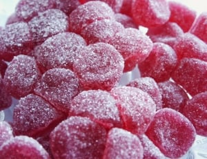 red sugar coated jelly thumbnail