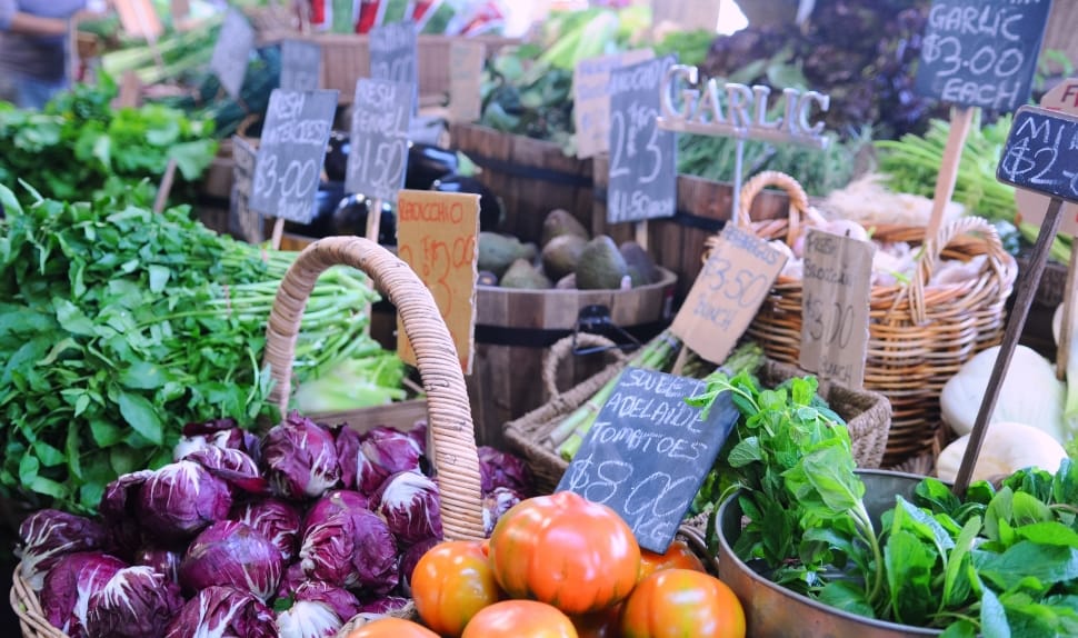 focues capture of variety of vegetable preview