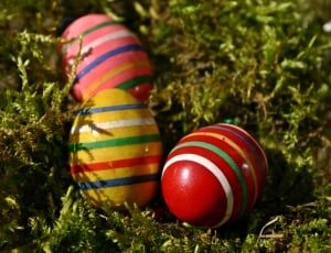 Easter, Egg, Easter Eggs, Colorful, striped, celebration thumbnail