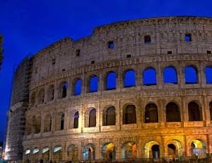 Italy, Colosseum At Night, Rome, history, amphitheater thumbnail