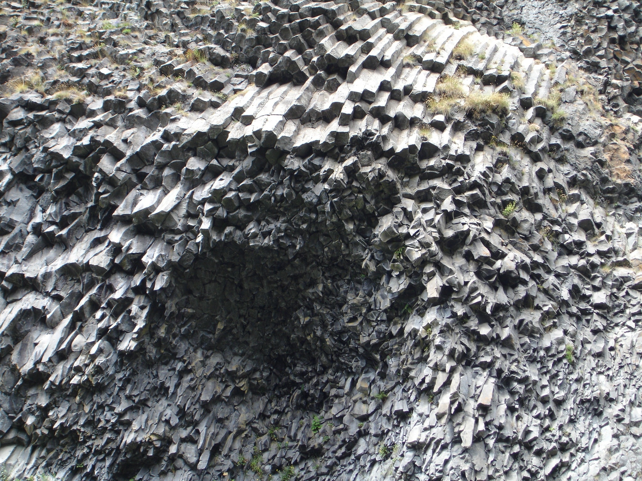 Basalt, Cascade Du Ray Pic, textured, backgrounds