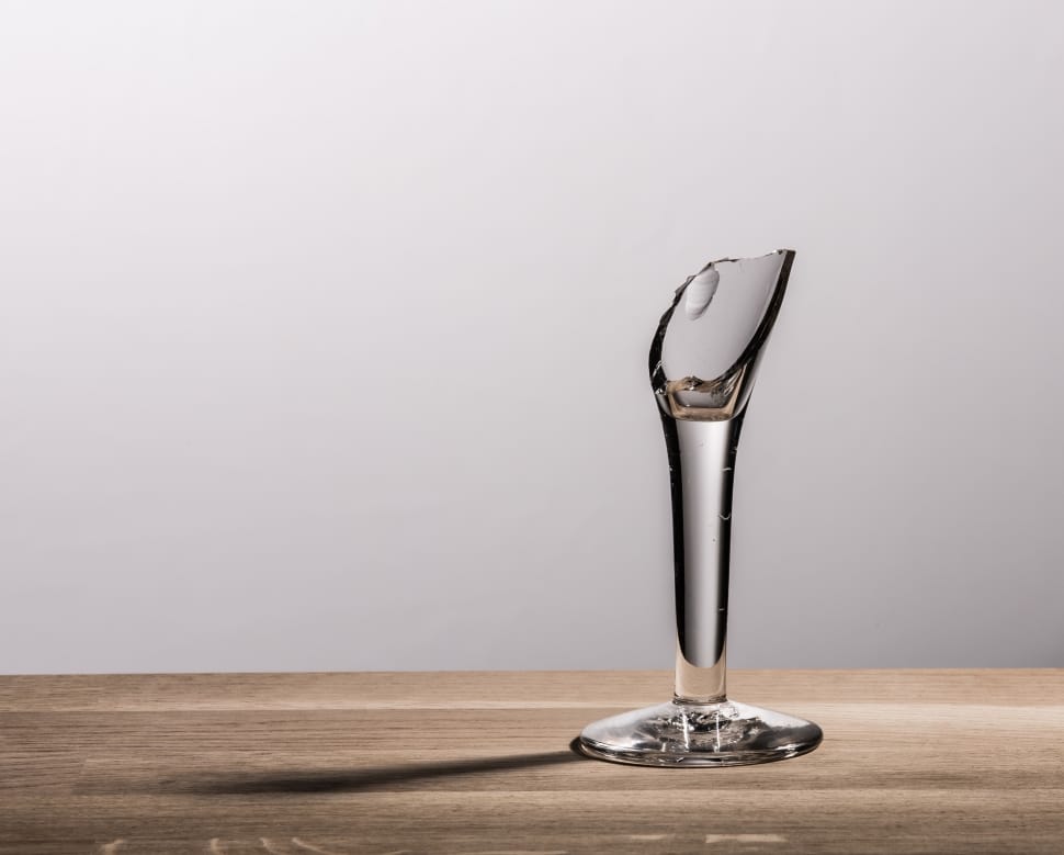 clear drinking glass stem preview