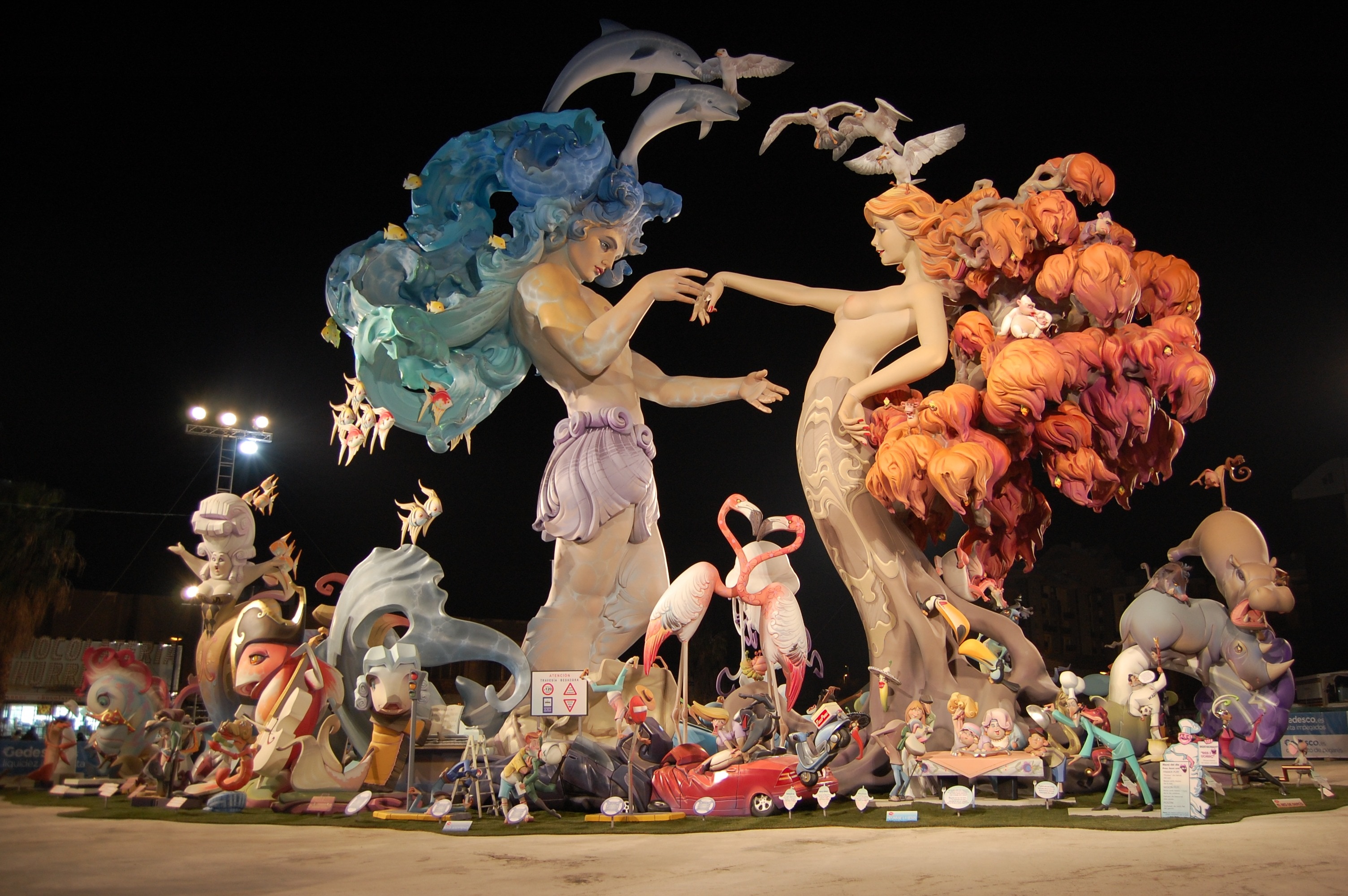 Valencia Falla Nou Campanar Spain performance arts culture and