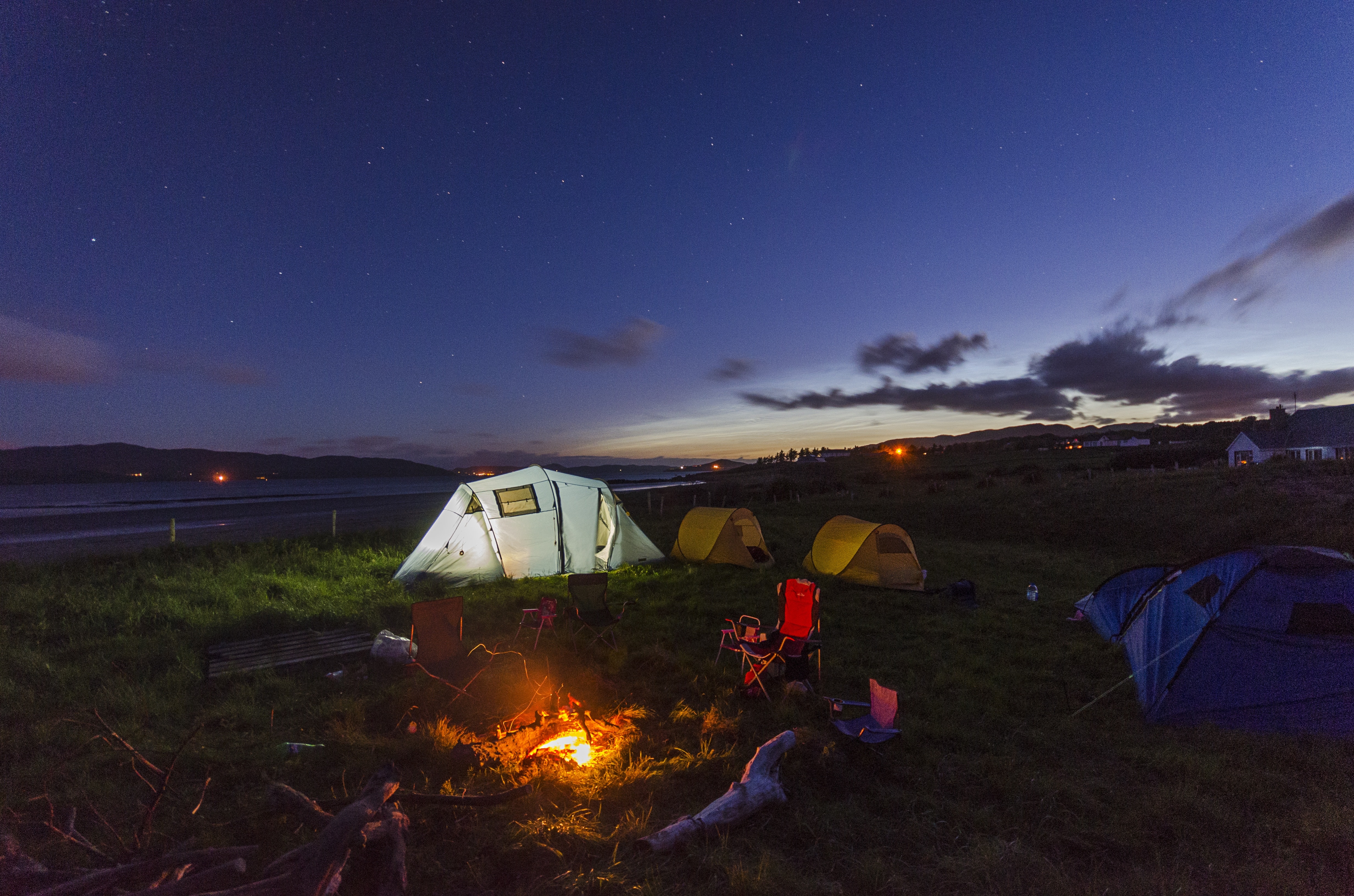 4 camping tents