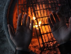 Heat, Campfire, Hands, heat - temperature, human hand thumbnail