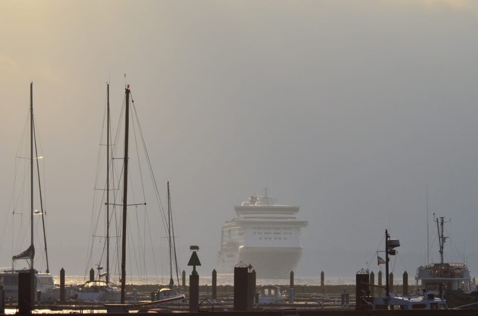Back Light, Ferry, Watercraft, Haze, nautical vessel, sea preview
