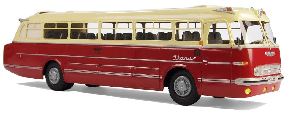 Collect, Leisure, Ominbusse, Ikarus 55, red, transportation preview
