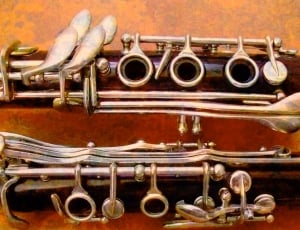 two brown clarinets thumbnail